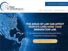 Tablet Screenshot of hvimmigrationlaw.com